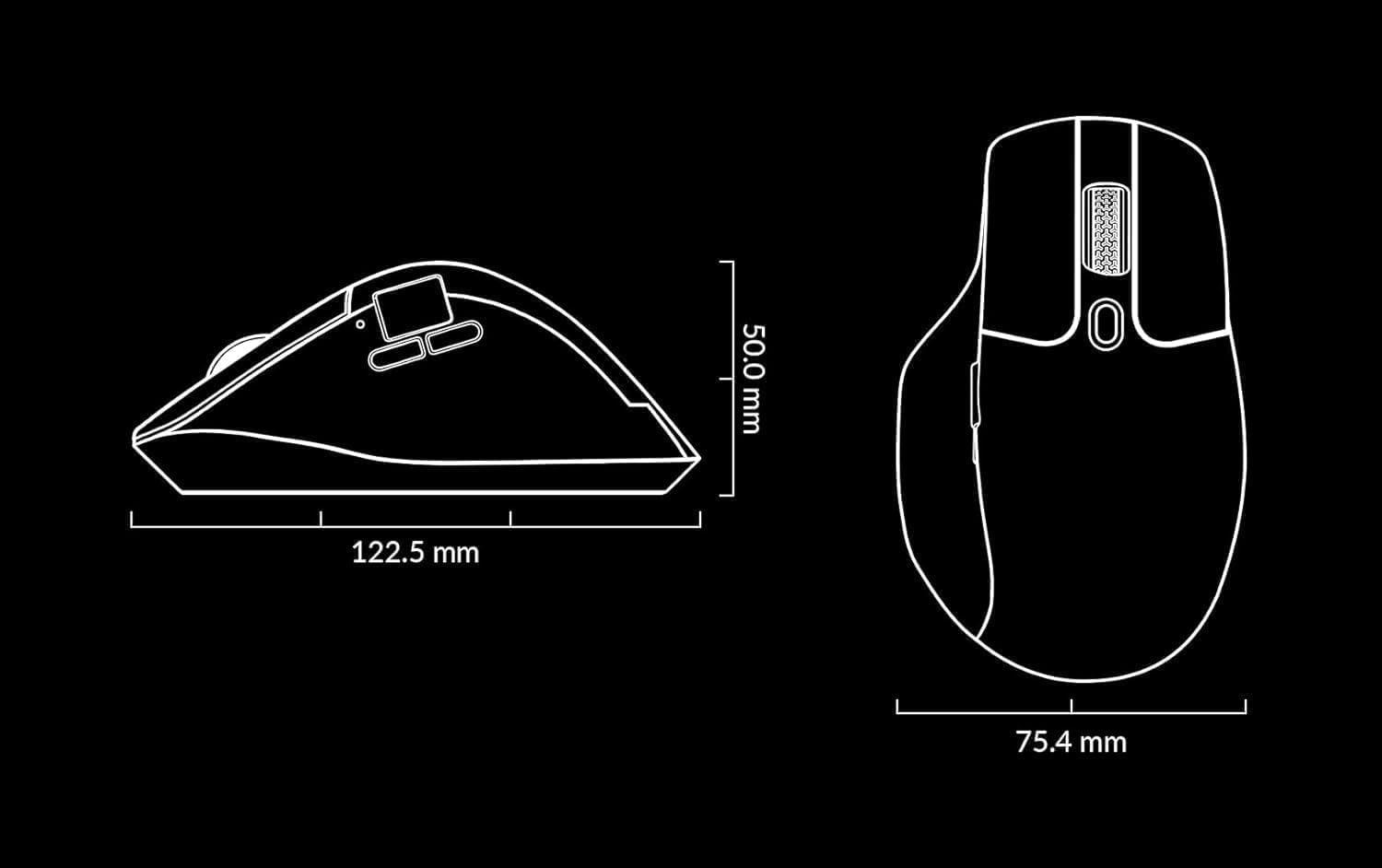 imageKeychron M6 Wireless All Silent Gaming Optical Mouse 1000Hz TriMode 24 GHzBluetooth 53Wired PixArt 3311 Sensor 12000 DPI Magnetic Metal Scroll Wheel for Windows PCMac WhiteWhite