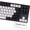 Keychron C1 Hot-swappable Wired Mechanical Keyboard with Gateron G Pro Red Switch/Double-Shot ABS Keycaps/White Backlight/USB Type-C Cable, Tenkeyless 87 Keys Computer Keyboard for Mac Windows PC(Hot-swap Gateron G Pro Red Switch)