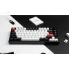 Keychron Q1 HE QMK Rapid Trigger Wireless Custom Mechanical Keyboard, 2.4 GHz/Bluetooth/Wired 75% Hot-Swappable Programmable RGB Gateron Double-Rail Magnetic Switches for Mac Windows, Shell White(Carbon Black)