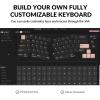Keychron Q8 Wired Custom Mechanical Keyboard Knob Version, 65% Alice Layout QMK/VIA Programmable with Hot-swappable Gateron G Pro Red Switch Double Gasket Compatible with Mac Windows Linux (Blue)(Hot-swap Gateron G Pro Red)