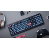 Keychron V6 Max Fullsize Custom Wirless Mechanical Keyboard, 2.4 GHz/Bluetooth/Wired 3-Mode RGB Backlight QMK/VIA Programmable Macro, Hot-Swap Gateron Jupiter Brown Switch PBT Keycaps for Mac Windows(Brown Switch)