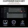 Keychron V6 Max Wireless Custom Mechanical Keyboard, 2.4 GHz Bluetooth QMK Full-Size Layout RGB with Hot-swappable Gateron Brown Switch Compatible with Mac Windows Linux(Hot-swap Keychron K Pro Silent Red Switch)