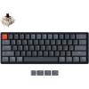 Keychron K12 60% Layout RGB Hot-Swappable Bluetooth Wireless/USB Wired Mechanical Keyboard with Gateron G Pro Brown Switch Aluminum Frame, Compact 61-Key Computer Keyboard Compatible with Mac Windows(Gateron G Pro Brown Switch)