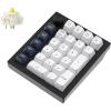 Keychron Q0 Max Wireless Custom Mechanical Numpad, 2.4 GHz/Bluetooth 5.1/Wired QMK Number Pad, RGB Hot-Swappable with Gateron Red Switch for Laptop Mac Windows Linux – Black(Gateron Jupiter Banana Switch-Black)