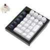 Keychron Q0 Max Wireless Custom Mechanical Numpad, 2.4 GHz/Bluetooth 5.1/Wired QMK Number Pad, RGB Hot-Swappable with Gateron Red Switch for Laptop Mac Windows Linux – Black(Gateron Jupiter Brown Switch-Black)