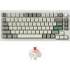 Keychron Q1 Max RGB QMK/VIA Custom Mechanical Keyboard, Full Metal Programmable Knob 2.4 GHz/Bluetooth/Wired Keyboard with Hot-Swappable Gateron Jupiter Red Switch for Mac Windows Linux – White(Red Switch)