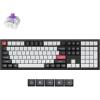 Keychron Q6 HE Wireless Custom Mechanical 100% Full Keyboard, 2.4 GHz/Bluetooth/Wired QMK Rapid Trigger Hot-Swappable Programmable Gateron Double-Rail Magnetic Switches for Mac Windows, Carbon Black(Carbon Black)