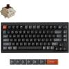 Keychron V1 Ultra 8K Wireless 2.4 GHz & Bluetooth Custom Mechanical Keyboard Launcher Web App with Hot-swappable Keychron Silk POM Red Switches PBT Keycaps for Mac Windows Linux(Hot-swap Keychron Silk POM Brown Switch)