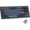 Keychron V3 Max TKL Wireless Mechanical Keyboard, QMK/VIA RGB Bluetooth/2.4 GHz/Wired, 87 Keys Hot-Swappable with Gateron Banana Switch, Compatible with Mac Windows Linux(Brown Switch)