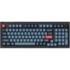 Keychron V5 Max Custom Wirless Mechanical Keyboard, 2.4 GHz/Bluetooth/Wired 3-Mode 100 Keys RGB Backlight QMK/VIA Programmable Macro, Hot-Swap Gateron Jupiter Brown Switch PBT Keycaps for Mac Windows(Banana Switch)