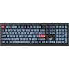 Keychron V6 Max Fullsize Custom Wirless Mechanical Keyboard, 2.4 GHz/Bluetooth/Wired 3-Mode RGB Backlight QMK/VIA Programmable Macro, Hot-Swap Gateron Jupiter Brown Switch PBT Keycaps for Mac Windows(Brown Switch)