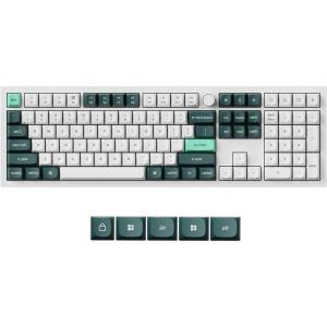 Keychron Q6 HE QMK Wireless Custom Mechanical Keyboard with Knob, 2.4 GHz/Bluetooth/Wired 100% Layout Hot-Swappable Programmable RGB Backlit Gateron Magnetic Switches for Mac Windows, Shell White(Shell white)