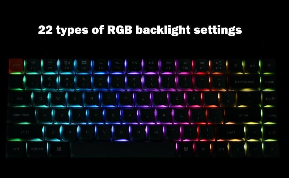imageKeychron K3 Max QMKVIA Custom UltraSlim Wireless Mechanical Keyboard Hotswappable 24 GHzBluetoothWired 3Mode 75 Layout Programmable RGB Backlit Blue Switch Gaming Keyboard for Mac WindowsBrown Switch
