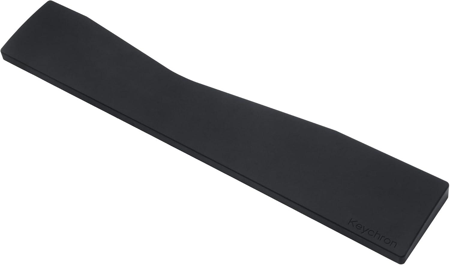 imageSilicone Wrist Rest for Keychron K10 Pro K10 Max K10 HE Q6 Q6 Pro Q6 Max Q6 HE V6 V6 Max 176quot NonSlip Palm Rest 100 FullSized Mechanical Keyboards Support with Typing Pain ReliefBlack