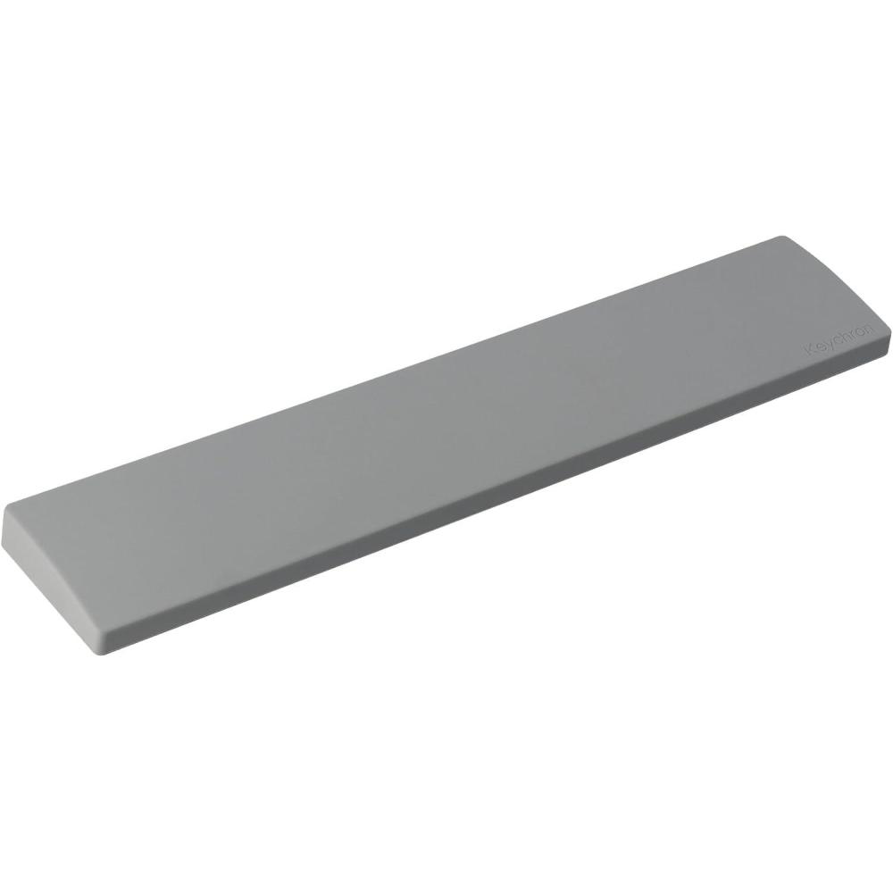 imageKeychron 1248quot Silicone Wrist Rest for 75 Compact Mechanical Keyboards Ergonomic Palm Support with Full Honeycomb NonSlip Base Compatible with K2K2 ProK2 MaxK2 HEK6K6 ProK6 HEGray