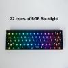 Keychron K12 Pro QMK/VIA Wireless Mechanical Keyboard Barebone Version Custom Programmable Macro Hot-Swappable 60% Compact Layout RGB Backlit Compatible with Mac, Windows Linux(RGB Backlight)