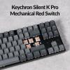 Keychron K8 Tenkeyless Wireless Mechanical Keyboard for Mac, White Backlight, Bluetooth, Multitasking, Type-C Wired Gaming Keyboard for Windows with Brown Switch(Silent Red Switch)