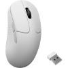 Keychron M3 Mini Wireless Optical Mouse, Bluetooth 5.1/2.4 GHz/Wired Gaming Mouse, Programmable PixArt 3395 Sensor with up to 26,000 DPI/ 650 IPS, Lightweight Ergonomic for Windows Mac Linux – Black(White)
