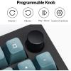 Keychron Q5 Pro Wireless QMK/VIA Mechanical Keyboard, 96% Layout Programmable Knob Full Aluminum Double-Gasket Design, Hot-swappable K Pro Red Switch for Mac Windows Linux – Black(Hot-swappable K Pro Banana Switch)