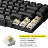 Keychron Super Switch – 110PCS Banana Tactile Mechanical Keyboard Switches, Factory Pre-Lubed, 57gf Actuation, Double-Stage Spring, 5-Pin Hot-Swappable, SMD LED Compatible for Gaming & Office(57gf Banana Switch (Double-Stage Spring))