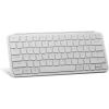 Keychron B1 Pro Ultra-Slim ZMK/Launcher Wireless Bluetooth 2.4 GHz/Wired Connection Keyboard for Mac Windows Linux – White(White)