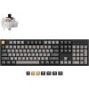 Keychron C2 Pro Wired Custom Mechanical Keyboard Full Size Layout QMK/VIA Programmable Macro White Backlit with Linear Red Switch OEM Profile Double-Shot PBT Keycaps for Mac Windows Linux(Brown Switch)