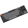 Keychron K1 (Version 6) Low Profile Wireless Mechanical Keyboard TKL, Bluetooth 5.2/Wired QMK Programmable Keys, RGB Backlit with Hot-Swappable Low Profile Keychron Red Switch for Mac Windows Linux(Hot-swap Keychron Low-Profile Banana Switch)