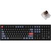 Keychron K10 Pro Wireless Custom Mechanical Keyboard, 100% Layout QMK Programmable Bluetooth/Wired RGB Backlit with Hot-swappable Keychron K Pro Brown Switch Compatible with Mac Windows Linux(Hot-swap RGB Keychron K Pro Brown Switch)