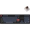 Keychron K10 Pro Wireless Custom Mechanical Keyboard, QMK/VIA Programmable Full-Size Bluetooth/Wired RGB Backlight with Hot-swappable Keychron K Pro Brown Switch Compatible with Mac Windows Linux(Hot-swap Keychron K Pro Brown Switch)