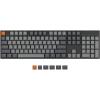 Keychron K10 Wireless Mechanical Gaming Keyboard, 104 Keys Full Size Gateron G Pro Brown Switch, White LED Backlight Rechargeable USB-C Wired Bluetooth Professional Office Keyboard for Mac/Windows(Brown Switch)
