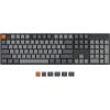 Keychron K10 Wireless Mechanical Gaming Keyboard, Hot-Swappable 104 Keys Full Size Gateron G Pro Brown Switch, White LED Backlight USB-C Wired Bluetooth Professional Office Keyboard for Mac/Windows(Brown Switch)