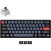 Keychron K12 Pro QMK/VIA Wireless Mechanical Keyboard Custom Programmable Macro with Hot-Swappable Keychron K Pro Brown Switch 60% Compact Layout RGB Backlit Aluminum Frame for Mac Windows Linux(Keychron K Pro Brown Switch)