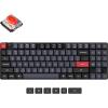 Keychron K13 Pro Ultra-Slim QMK/VIA Wireless Mechanical Keyboard TKL Layout with Numpad Custom Programmable RGB with Hot-swappable Low-Profile Gateron Brown Switch Compatible with Mac Windows Linux(Hot-Swap Low-Profile Gateron Red Switch)