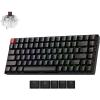 Keychron K2 75% Layout RGB Bluetooth Wireless Mechanical Keyboard with Gateron G Pro Brown Switch/Anti Ghosting/N-Key Rollover, Compact 84 Keys USB Wired Gaming Keyboard for Mac Windows-Version 2(Keychron Super Brown Switch)