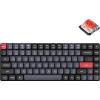 Keychron K3 Pro Wireless Custom Mechanical Keyboard, 75% Layout QMK/VIA Programmable Bluetooth/Wired RGB Ultra-Slim with Hot-swappable Gateron Low-Profile Red Compatible with Mac Windows Linux(Hot-swap Low Profile Gateron Red Switch)