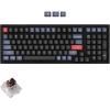Keychron K4 Pro Custom Mechanical Keyboard with Hot-Swappable K Pro Red Switch, QMK/VIA Programmable Macro Wireless Bluetooth/Wired USB Keyboard White LED Backlit for Mac Windows Linux(Hot-swap K Pro Brown)