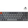 Keychron K6 Hot Swappable Wireless Bluetooth 5.1/Wired Mechanical Gaming Keyboard, 65% Compact 68-Key RGB LED Backlight/Gateron G Pro Blue Switch/Rechargeable Battery Compatible with Mac Windows(Keychron Super Brown Switch)