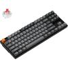 Keychron K8 Max Custom Mechanical Keyboard Wireless, TKL 2.4 GHz/Bluetooth 5.1/Wired QMK Programmable RGB, Hot-Swappable with Keychron Super Brown Switch Compatible with Mac Windows Linux(Hot-Swap Keychron Super Red Switch)