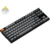 Keychron K8 Max Custom Mechanical Keyboard Wireless, TKL 2.4 GHz/Bluetooth 5.1/Wired QMK Programmable RGB, Hot-Swappable with Keychron Super Brown Switch Compatible with Mac Windows Linux(Hot-Swap Keychron Super Banana Switch)