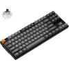 Keychron K8 Max Custom Mechanical Keyboard Wireless, TKL 2.4 GHz/Bluetooth 5.1/Wired QMK Programmable RGB, Hot-Swappable with Keychron Super Brown Switch Compatible with Mac Windows Linux(Hot-Swap Keychron Super Brown Switch)