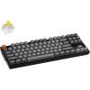 Keychron K8 Max Wireless Mechanical Gaming Keyboard, TKL Layout QMK 2.4 GHz/Bluetooth 5.1/Wired Tri-Mode Connection, RGB with Keychron Super Brown Switch Compatible with Mac Windows Linux(Keychron Super Banana Switch)