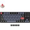 Keychron K8 Pro QMK/VIA Wireless Mechanical Keyboard, Hot-Swappable Aluminum Frame TKL Custom Programmable Keyboard with RGB Backlit, Gateron G Pro Red Switch(Red Switch)