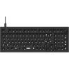 Keychron Q5 96% Layout Hot-Swappable Wired Custom Mechanical Keyboard Knob Barebone Version, QMK/VIA Programmable Macro, Full Aluminum, RGB Backlight, Double Gasket DIY Kit for Linux Mac Windows-Blue(Black)