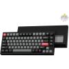 LEMOKEY P1 Pro Wireless Custom Mechanical Keyboard, Full Aluminum 2.4 GHz Bluetooth RGB Backlit 75% Layout with Hot-swappable KEYCHRON Super Red Switch Compatible with Mac Windows Linux(KEYCHRON Super Banana Switch)