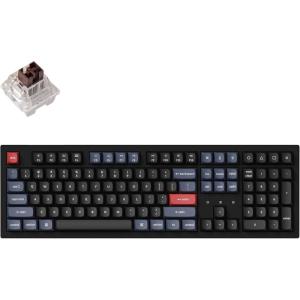 Keychron K10 Pro Wireless Custom Mechanical Keyboard, Full-Size QMK/VIA Programmable Bluetooth/Wired White Backlight with Hot-swappable Keychron K Pro Red Switch Compatible with Mac Windows Linux(Hot-swap Keychron K Pro Brown Switch)