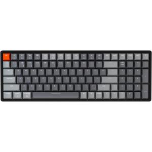 Keychron K4 Wireless Bluetooth/USB Wired Gaming Mechanical Keyboard, Compact 100 Keys RGB LED Backlit Gateron Brown Switch N-Key Rollover, Aluminum Frame for Mac Windows, Version 2(Gateron Brown Switch)
