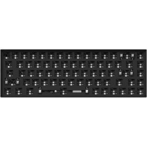 Keychron K6 Pro Wireless Custom Mechanical Keyboard Barebone Version, QMK/Launcher Programmable Macro, Hot-Swappable 65% Layout, RGB Backlit Office Gaming Keyboard for Mac Windows Linux – Black(RGB Backlight)