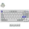 Keychron Q1 HE 8K Magnetic Switch Keyboard, Adjustable Actuation Point Launcher Web App Full Metal Body with OSA PBT Keycaps Ultra-Fast Lime Magnetic Switch for Mac Windows Linux(White)