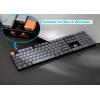 Keychron K5 Max Ultra-Slim Wireless Custom Mechanical Keyboard, QMK/VIA Programmable 3-Mode Bluetooth/2.4 GHz/Wired with White Backlight Low Profile Gateron Brown Switch, PBT Keycaps for Mac Win Linux(Gateron Red Switch)