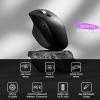 Keychron M6 8000 Hz Wireless Bluetooth 2.4 GHz/Wired Connection Mouse, Lightweight Body Programmable PixArt 3950 Sensor for Windows Mac Linux – Black(Black)